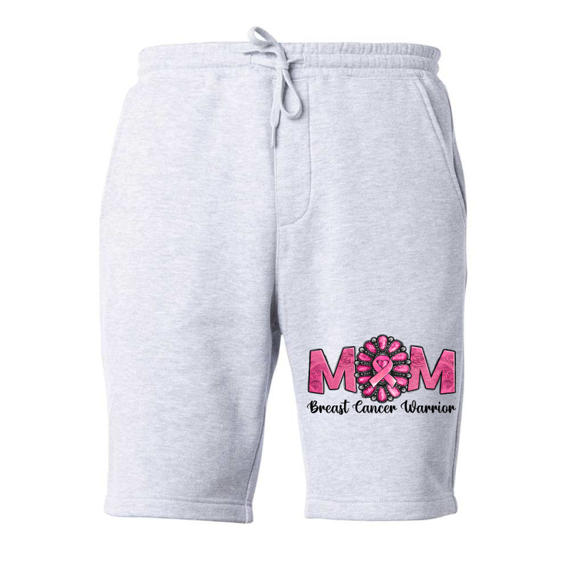 Breast Cancer Warrior Mom Fleece Short | Artistshot