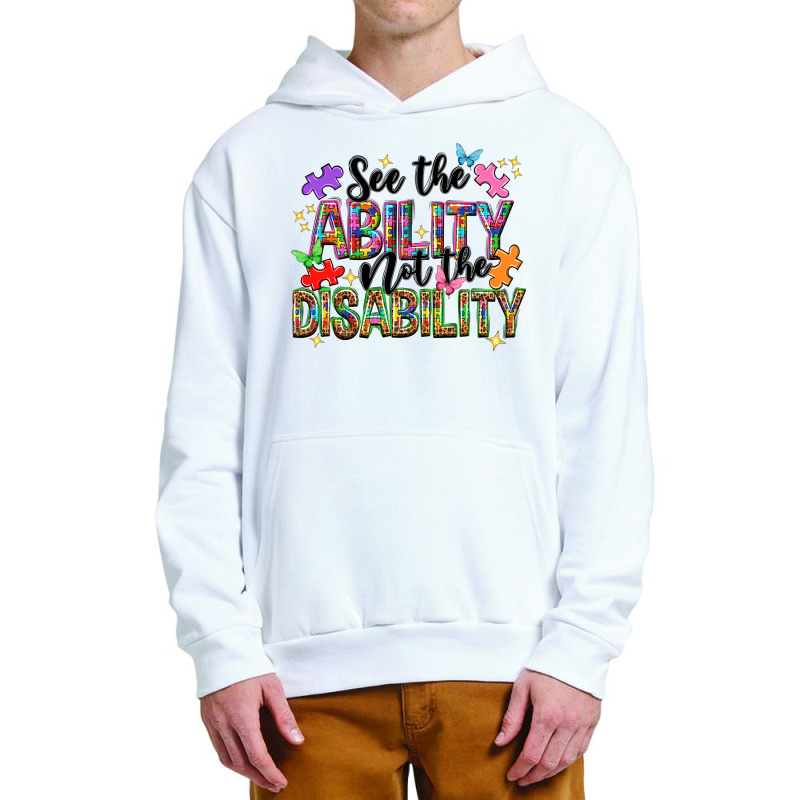 See The Ability Not The Disability Urban Pullover Hoodie | Artistshot