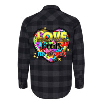 Love Needs No Words Flannel Shirt | Artistshot