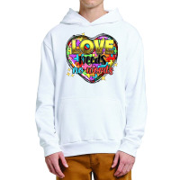 Love Needs No Words Urban Pullover Hoodie | Artistshot