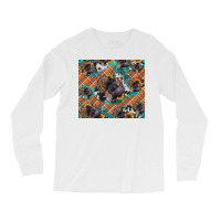 Thanksgiving Turkey Sunflower Turquoise Long Sleeve Shirts | Artistshot