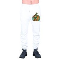 Western Cowhide Turquoise Pumpkin Urban Sweatpant | Artistshot