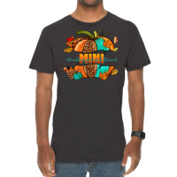 Thankful Grateful Blessed Mini Pumpkin Vintage T-shirt | Artistshot