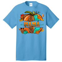 Thankful Grateful Blessed Mama Pumpkin Basic T-shirt | Artistshot