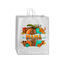 Thankful Grateful Blessed Mama Pumpkin Queen Paper Bag - 16 X 6 X 19 1/4 | Artistshot