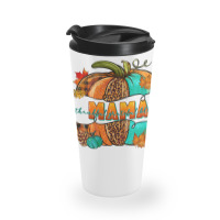 Thankful Grateful Blessed Mama Pumpkin Travel Mug | Artistshot