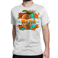 Thankful Grateful Blessed Mama Pumpkin Classic T-shirt | Artistshot