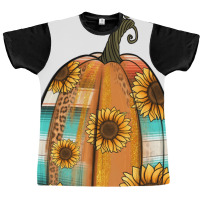 Serape Sunflower Pumpkin Graphic T-shirt | Artistshot