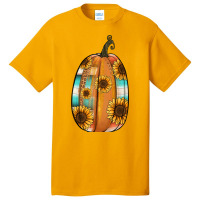 Serape Sunflower Pumpkin Basic T-shirt | Artistshot