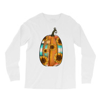 Serape Sunflower Pumpkin Long Sleeve Shirts | Artistshot