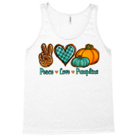 Peace Love Pumpkins Tank Top | Artistshot