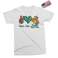 Peace Love Pumpkin Spice Latte Exclusive T-shirt | Artistshot