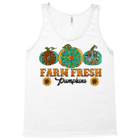 Orange Glitter Pumpkin Tank Top | Artistshot