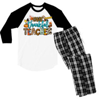 One Thankful Teacher Men's 3/4 Sleeve Pajama Set | Artistshot