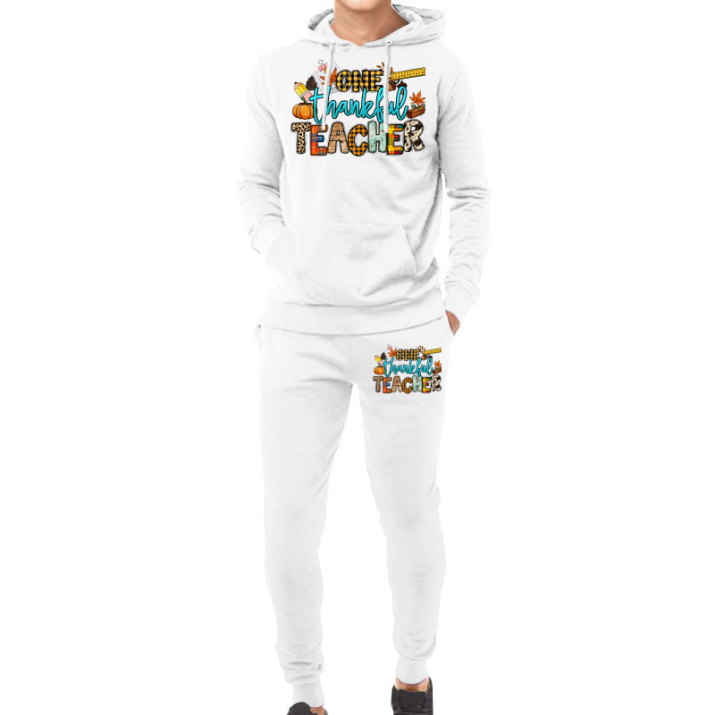 One Thankful Teacher Hoodie & Jogger Set | Artistshot