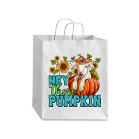 Hey There Pumpkin Lamb Debie Paper Bag - 10 X 5 X 13 | Artistshot