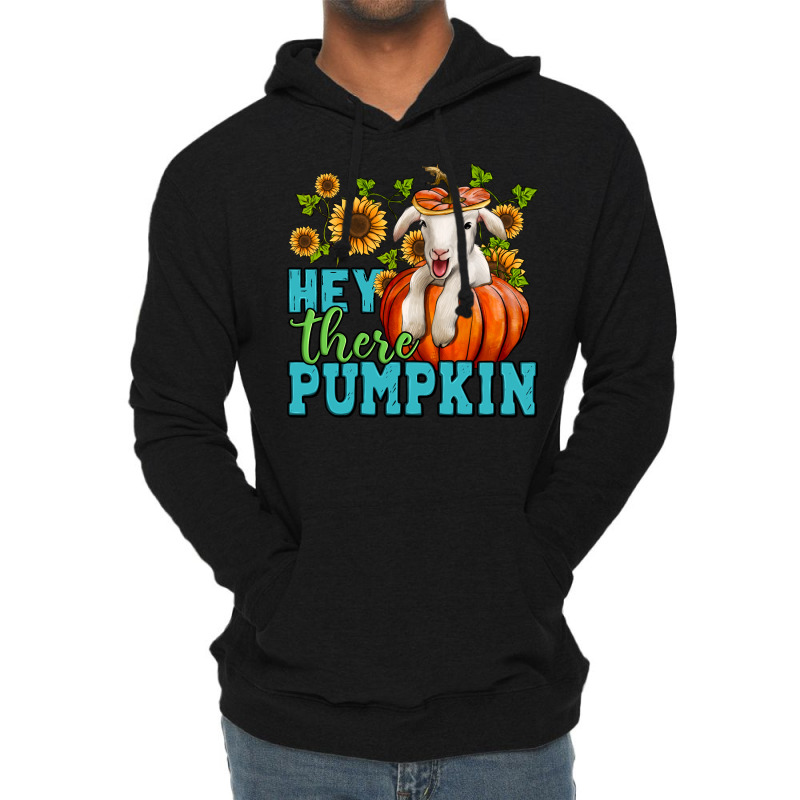 Hey There Pumpkin Lamb Lightweight Hoodie | Artistshot