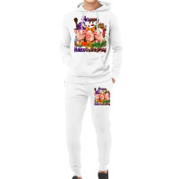 Happy Hallothanksmas Pigs Hoodie & Jogger Set | Artistshot