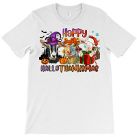 Happy Hallothanksmas Goats T-shirt | Artistshot