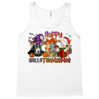 Happy Hallothanksmas Goats Tank Top | Artistshot