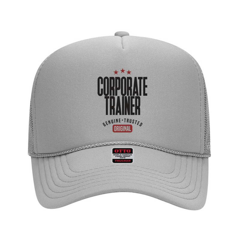 Corporate Trainer Foam Trucker Hat by Chris Ceconello | Artistshot