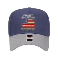 I Want Reparations From Every Moron That Voted Biden Adjustable Baseball Cap | Artistshot