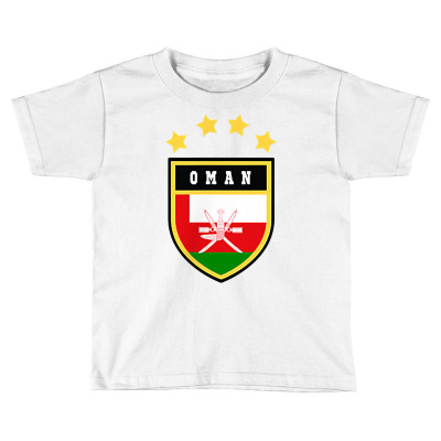 Oman Pocket Coat Of Arms National Pride Flag T Shirt Toddler T-shirt Designed By Phuongvu