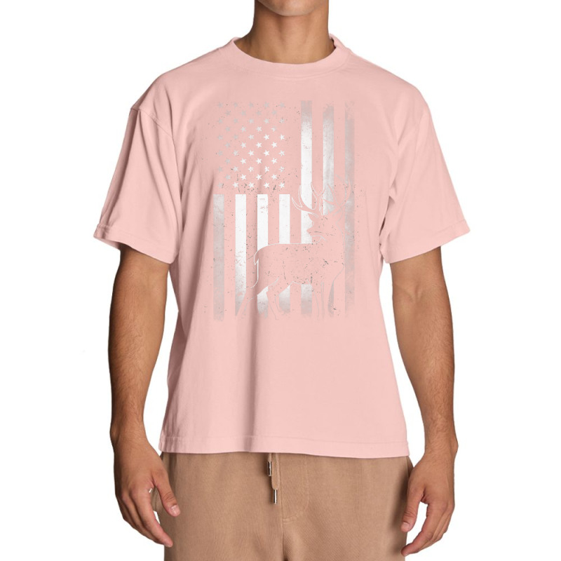 Hunting Hunters Deer Usa Us American Flag Camo Camoflage T Shirt Copy Urban Heavy T-shirt | Artistshot