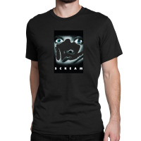 Scream Horror Movie Poster Art Sidney 93660706 Classic T-shirt | Artistshot