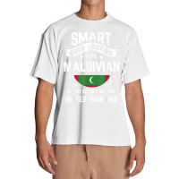 Maldivian Flag Native Pride Funny Maldives Maldivian Roots T Shirt Urban Heavy T-shirt | Artistshot