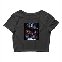 Scream Horror Movie Poster Retro 93660849 Crop Top | Artistshot