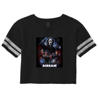 Scream Horror Movie Poster Retro 93660849 Scorecard Crop Tee | Artistshot