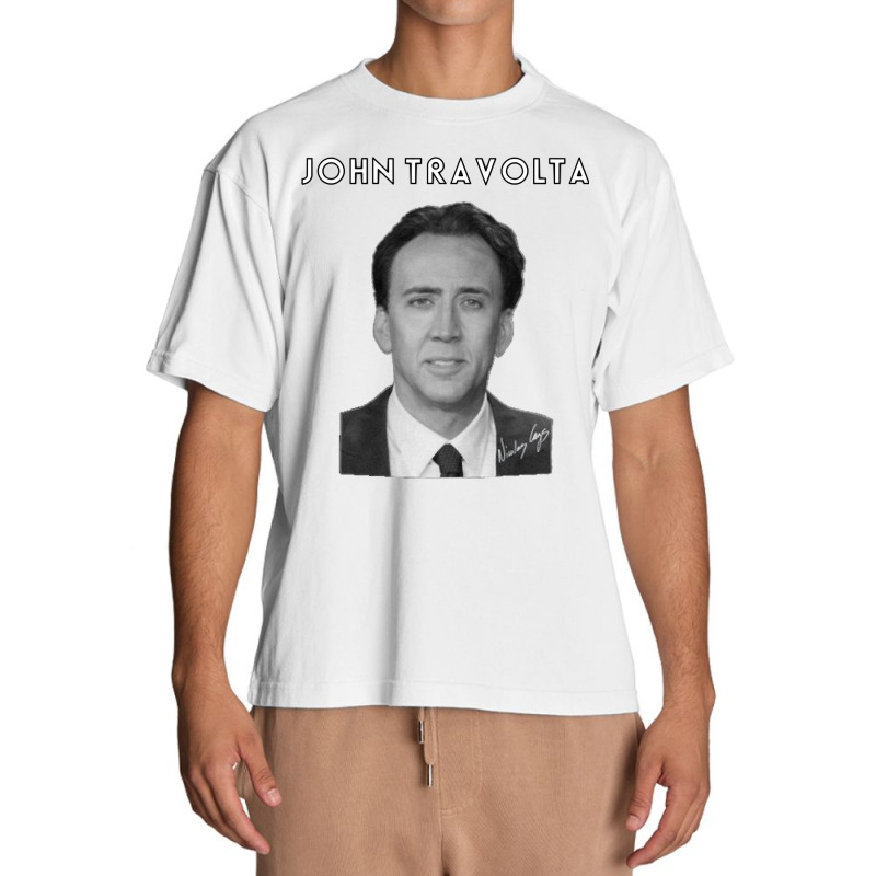 Vintage  Picolas Cage My Favorite People Urban Heavy T-shirt by ArtistIreland | Artistshot