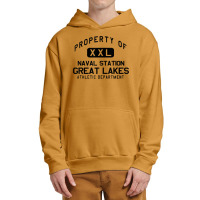 Property Of Naval Station Great Lakes Athletic Department T Shirt Urban Pullover Hoodie | Artistshot