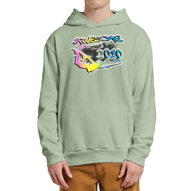 Awesome Since 2010. Wakeboard Lifestyle T Shirt Urban Pullover Hoodie | Artistshot