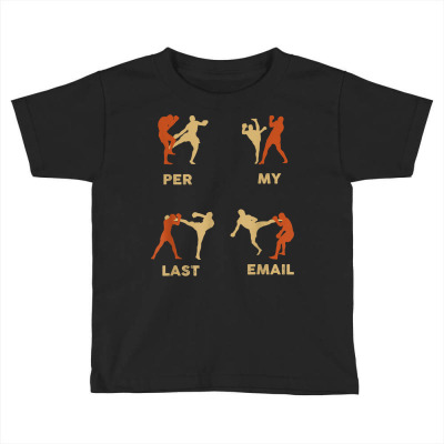 Per My Last Email Funny Men Women Costume Vintage T Shirt Toddler T-shirt Designed By Ditrang