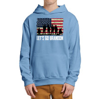 Let’s Go Brandon American Flag Veterans Vintage Urban Pullover Hoodie | Artistshot