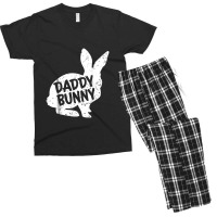 Daddy Dad Bunny Matching Group Funny Family Easter Men's T-shirt Pajama Set | Artistshot