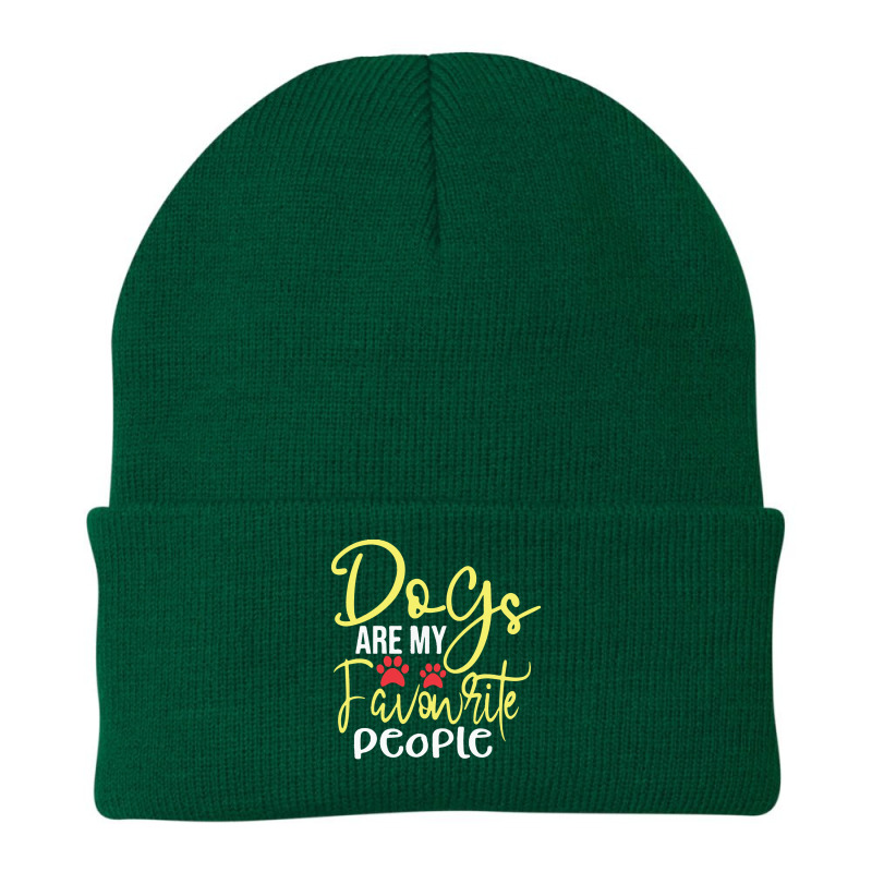 Dogs Are My Favorite People T  Shirt Dogs Are My Favourite People, Fun Beanie by shouthire | Artistshot