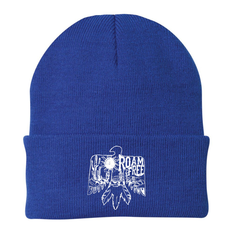 Camping Life Desert Thunderbird Roam Free Beanie | Artistshot