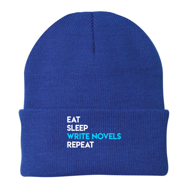 Eat Sleep Write Writing Novel Writer Beanie by EnturArt | Artistshot