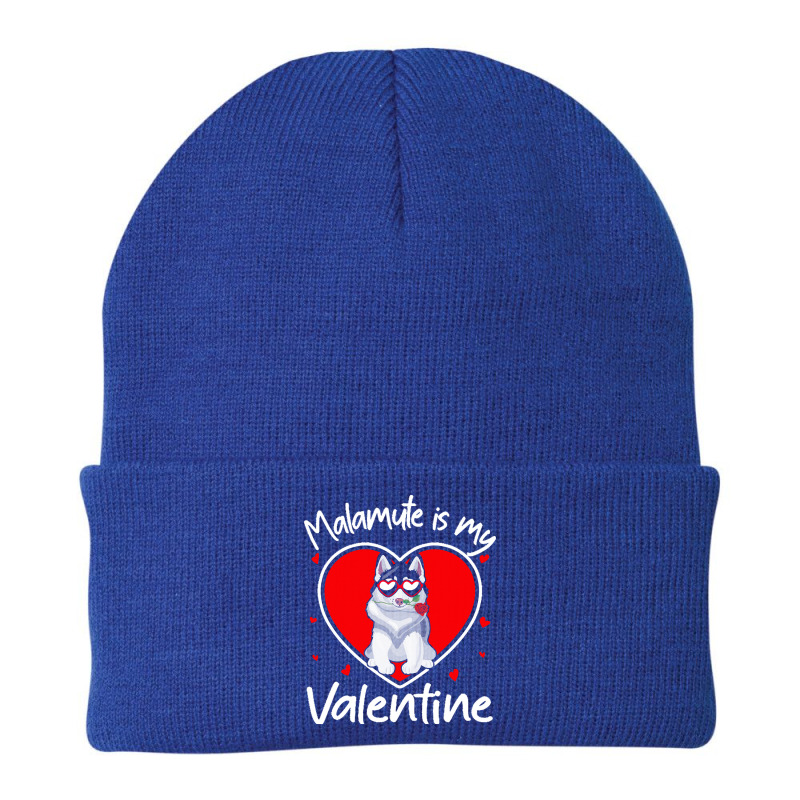 Alaskan Malamute Is My Valentine T  Shirt Alaskan Malamute Is My Valen Beanie | Artistshot