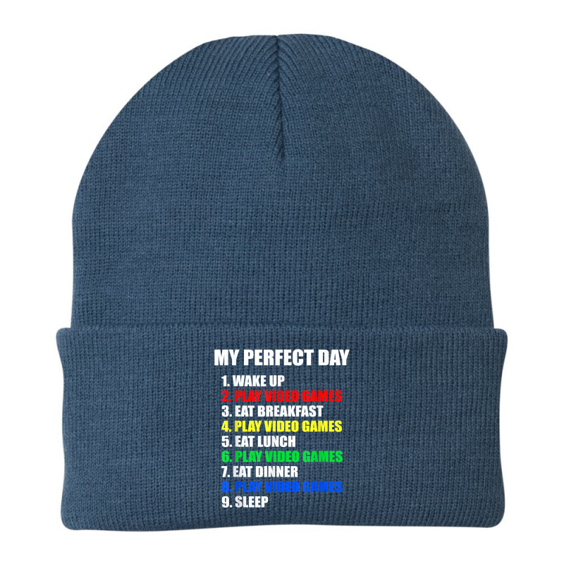 Gift Idea The Perfect Gaming Day Suprise For Gamers T Shirt Beanie by tamkyfashions | Artistshot