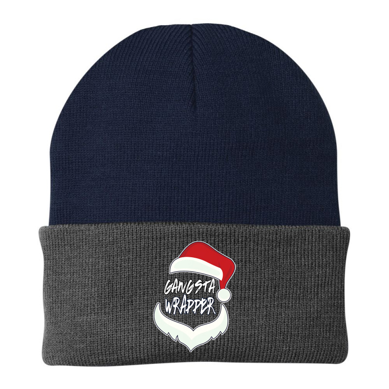 Christmas Gangsta Wrapper Santa Clause Beanie | Artistshot