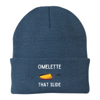 Omelette That Slide Funny Omelette Egg Beanie | Artistshot