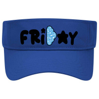 Friday Text Visor Hat | Artistshot