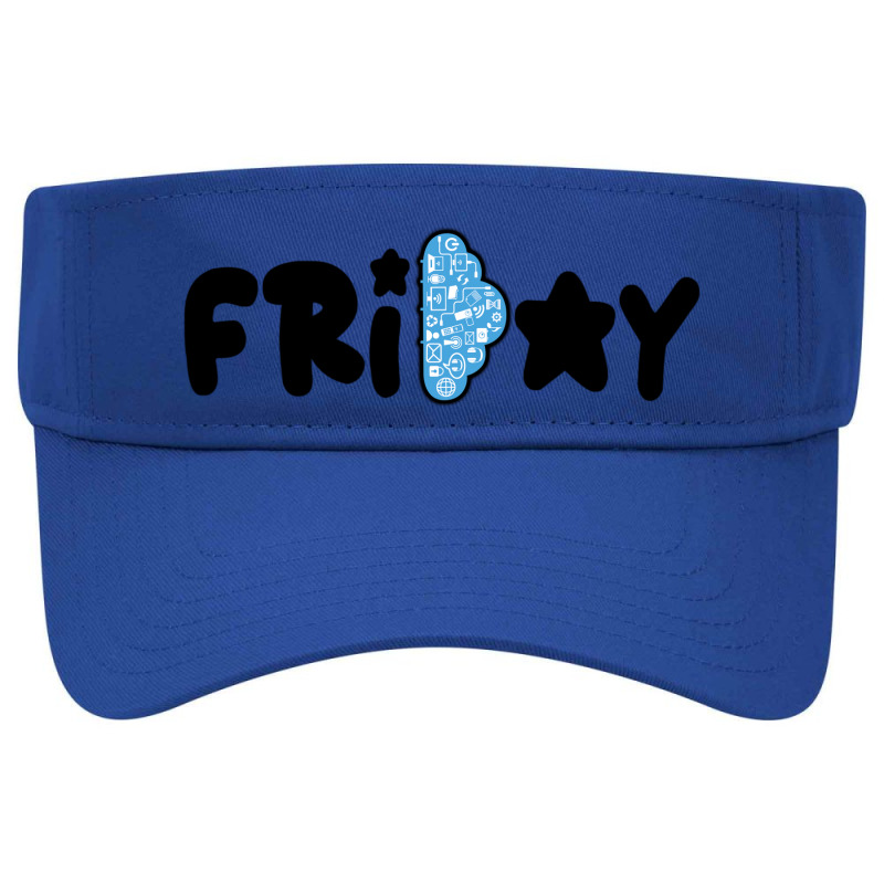 Friday Text Visor Hat | Artistshot