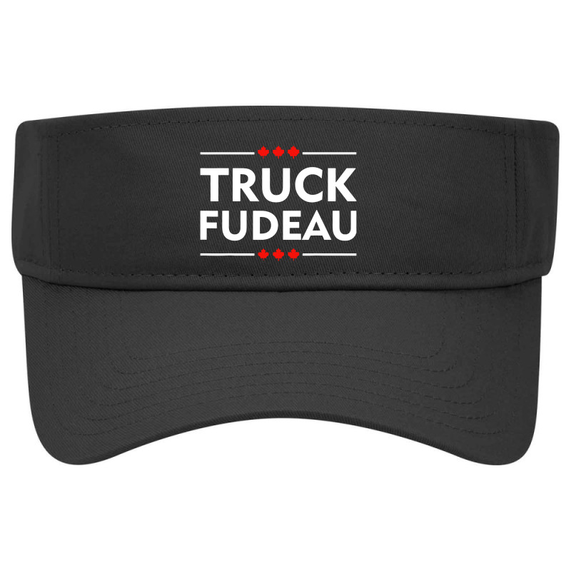 Truck You Trudeau Usa Canada Flag Truckers Visor hat by Golden Store | Artistshot