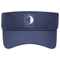 Ta.rot Card Crescent Moon And Cat Graphic T Shirt Visor Hat | Artistshot