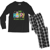 Easter Egg One Hobby Preschool Teacher Bunny Easter Day Men's Long Sleeve Pajama Set | Artistshot